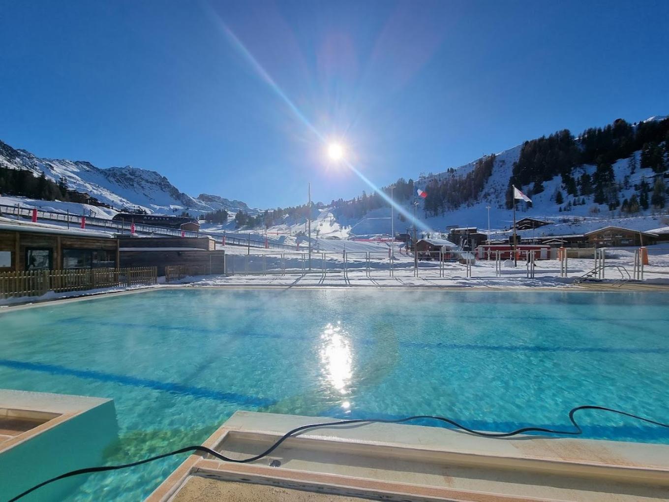 Ferienwohnung Slopeside La Plagne Bellecote Exterior foto
